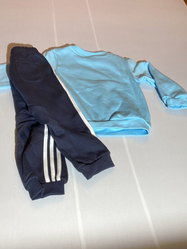 Tuta felpata bambino Adidas - immagine 2
