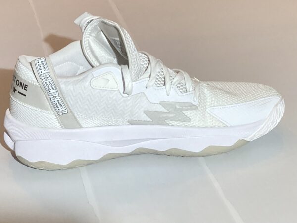 SOLO TAGLIA 47 1/3 scarpe ADIDAS basket Dame8 alte - immagine 2